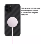 Real Carbon Fiber Case for iPhone 14 Pro Series with Built in Magnetic Ring