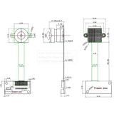 Sony Ultra 4K Pinhole 24pin CMOS Camera Lens